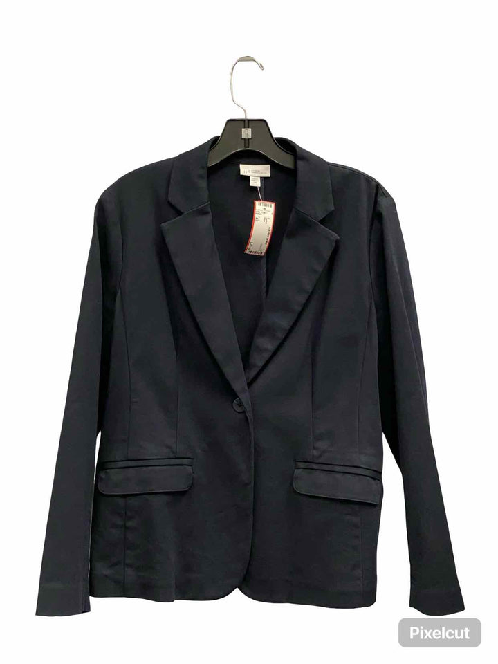 J Jill Size XS Navy Jacket