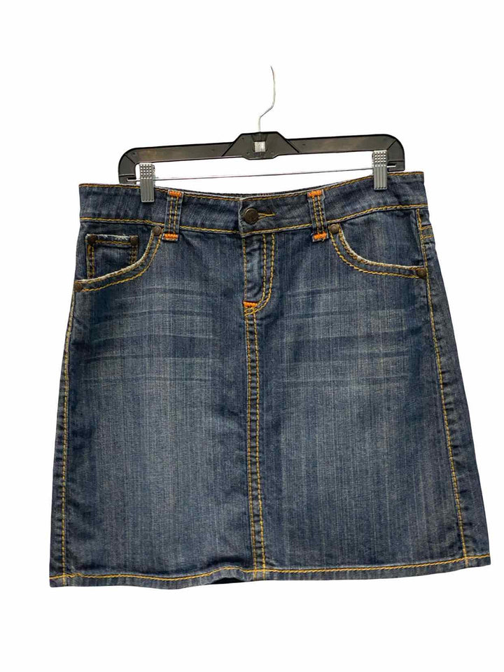 Downeast Size M Blue Denim Skirt