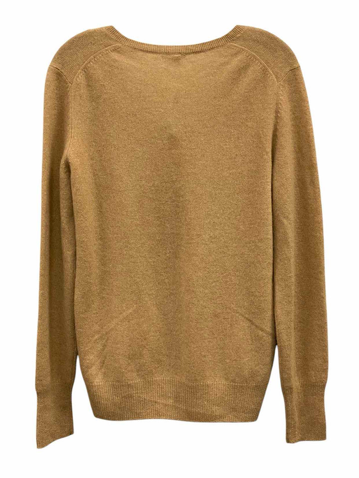 Halogen Size XL Tan 100% cashmere Sweater