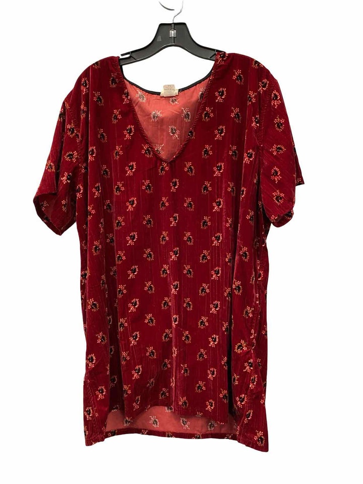 Natrual Life Size M Red Dress