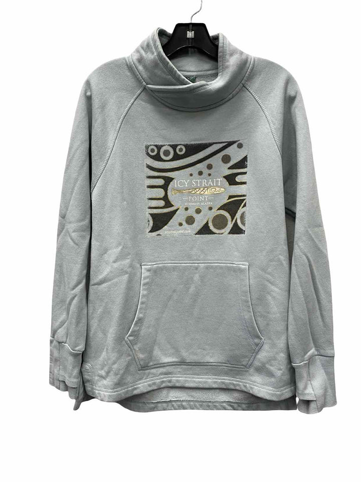 Icy Strait Point Size M Pale Blue Sweatshirt