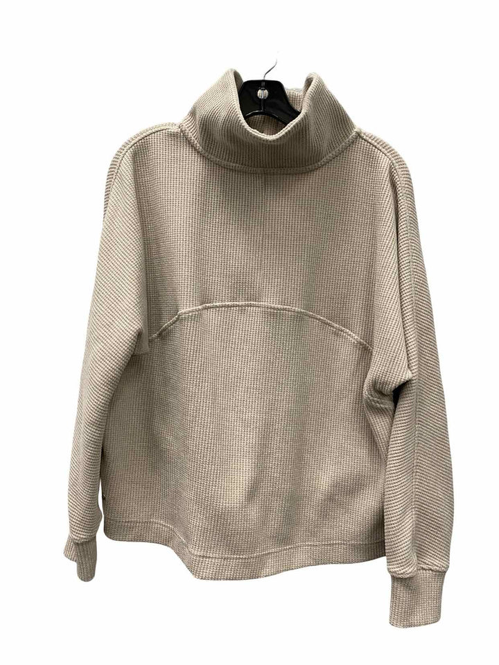 Zella Size M Cream Athletic Jacket