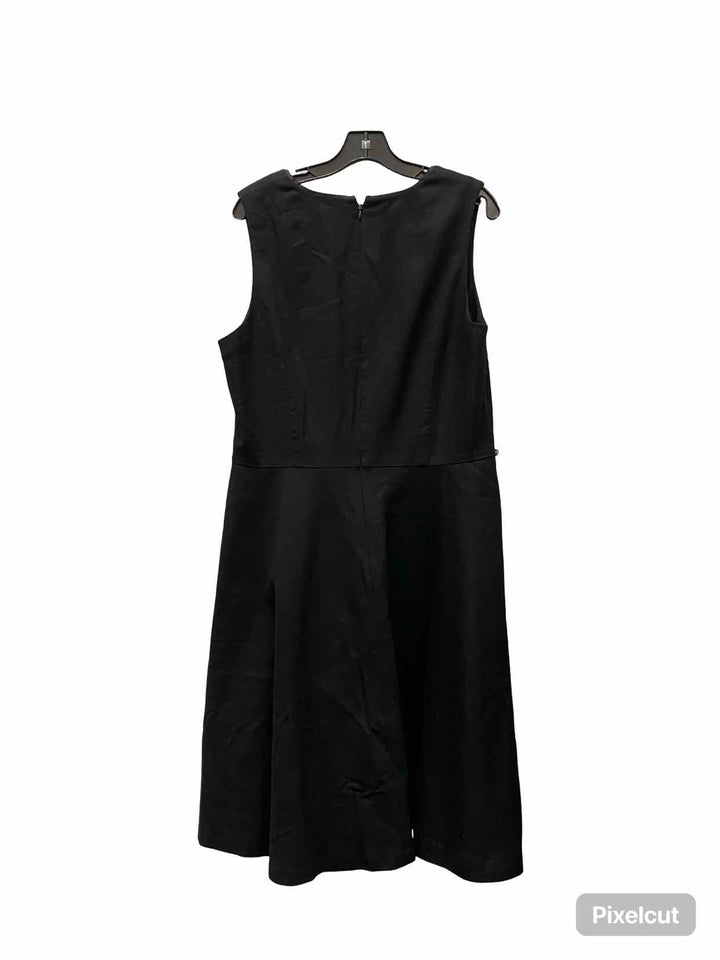 White House Black Market Size 16 Black Dress