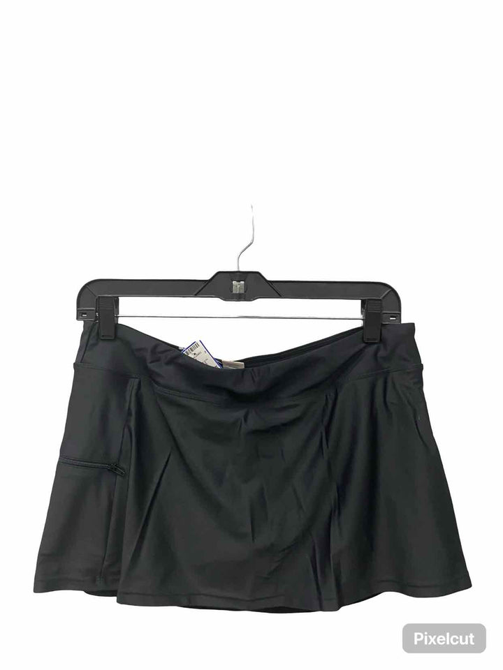 Aqua Couture Size M Black Swimsuit Bottom