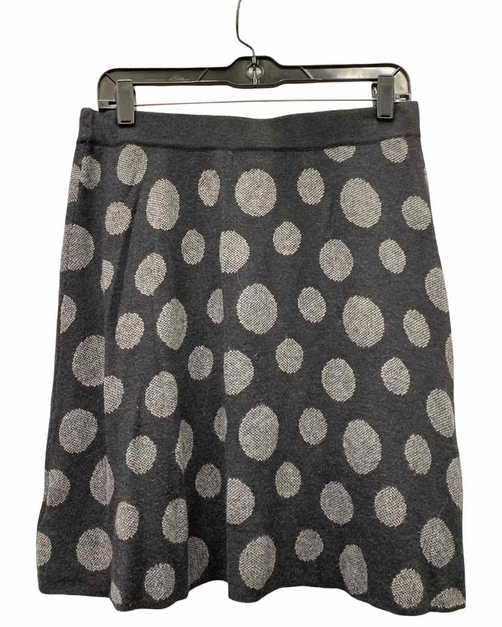 Krimson Klover Size M Dark Grey Dots Skirt