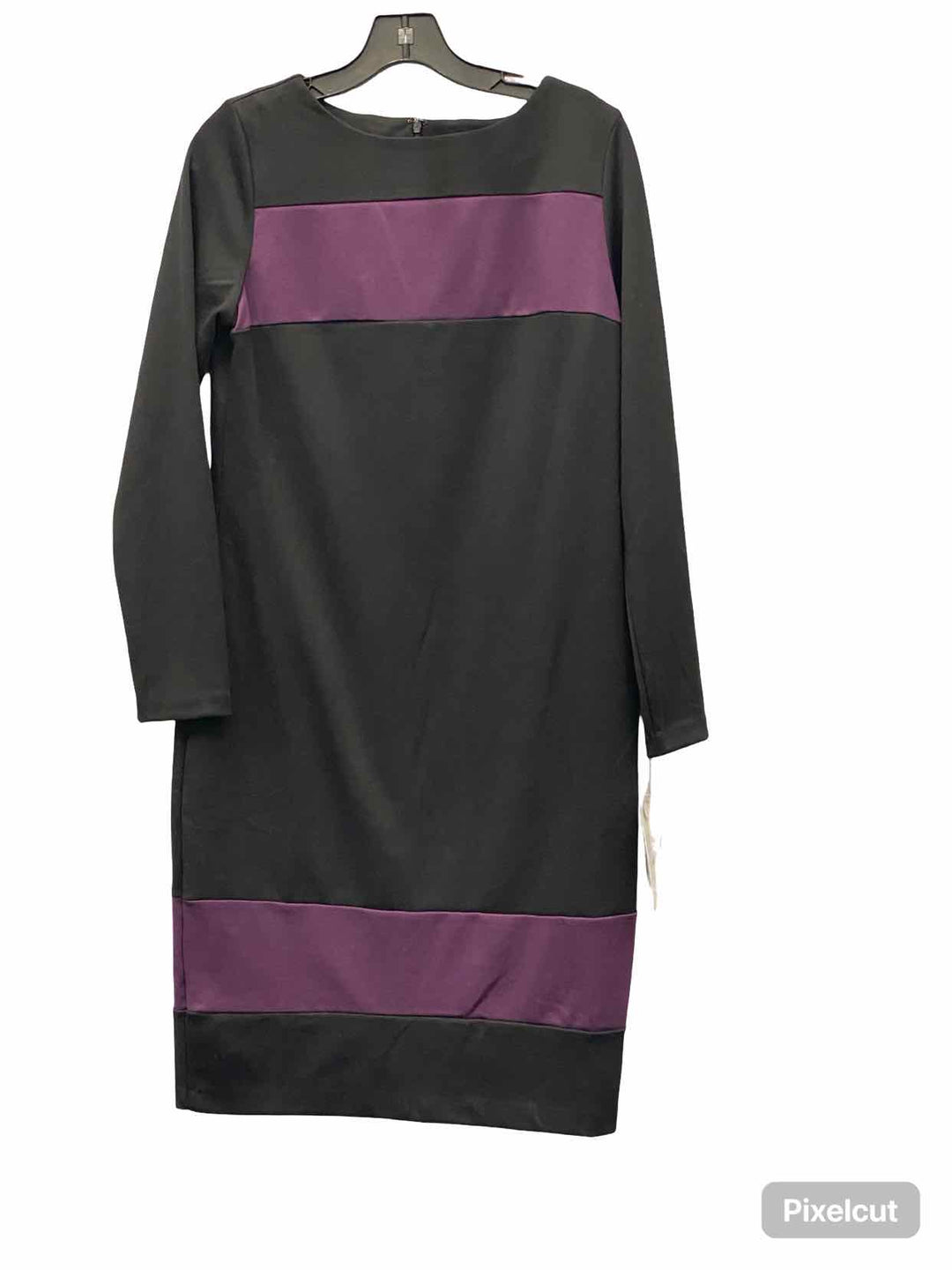Unknown Brand Size M Black Purple Dress