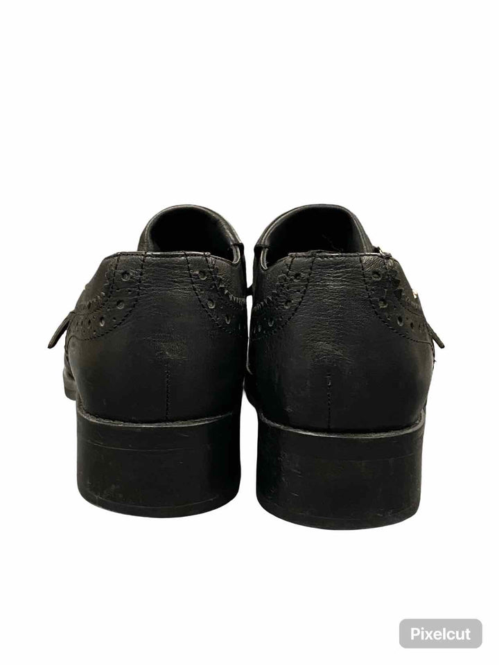 Dune London Shoe Size 41 Black Leather Gospel Loafers