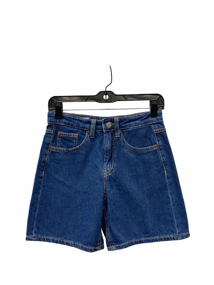 ZARA Size 0 Blue Shorts
