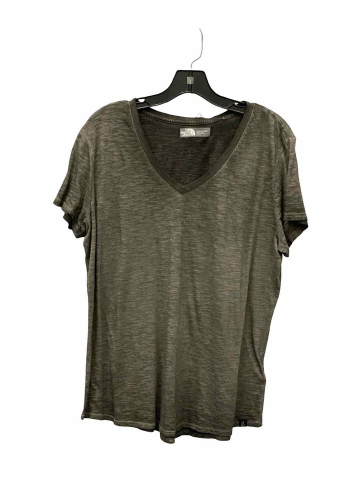 The North Face Size XL Gray 100% cotton T-shirt