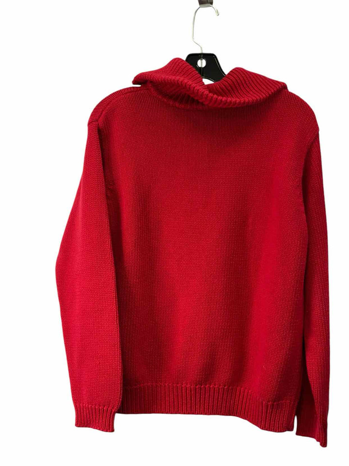 Talbots Size M Red Sweater