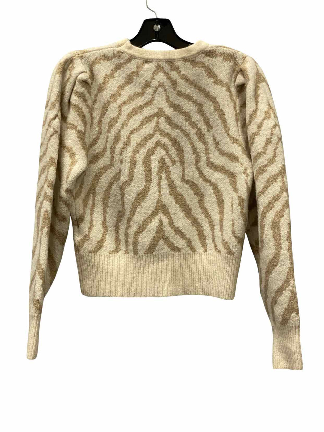 Mink Pink Size S White Beige Sweater