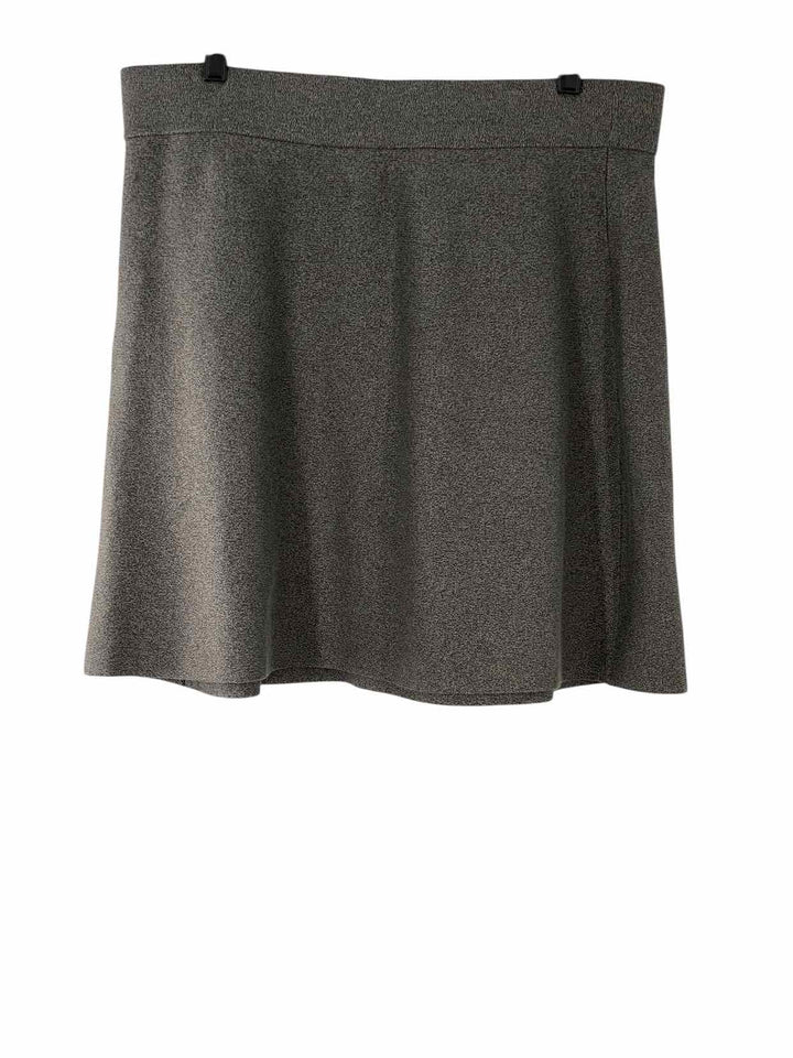 Loft Size L Gray Skirt