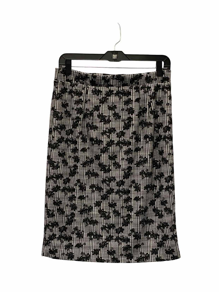 41 Hawthorn Size M Black White Skirt