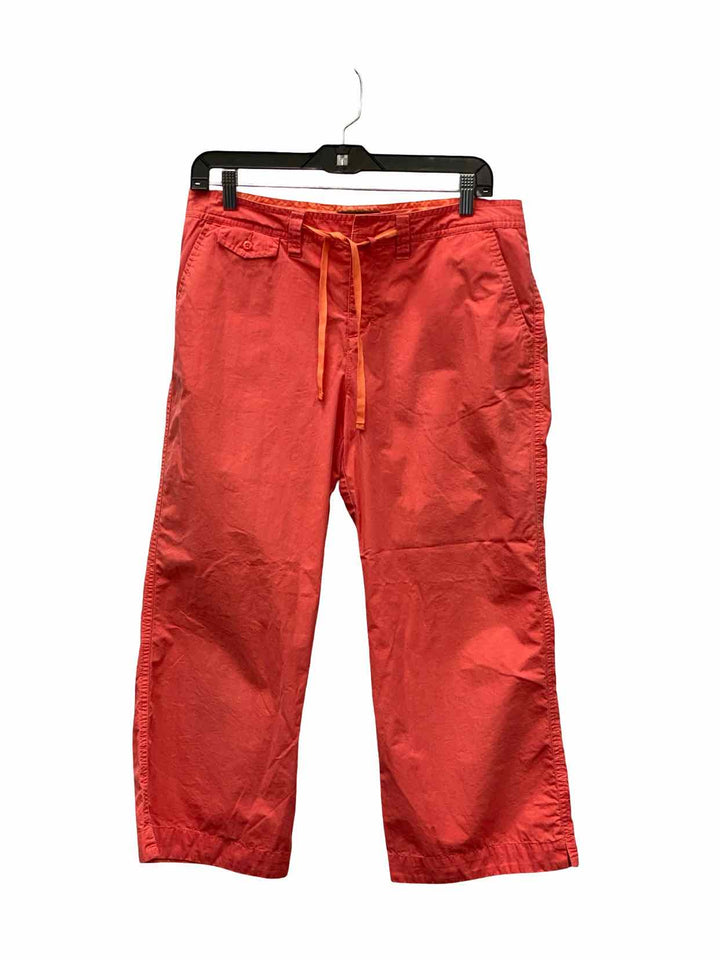 Eddie Bauer Size 10 Pink Cotton Pants