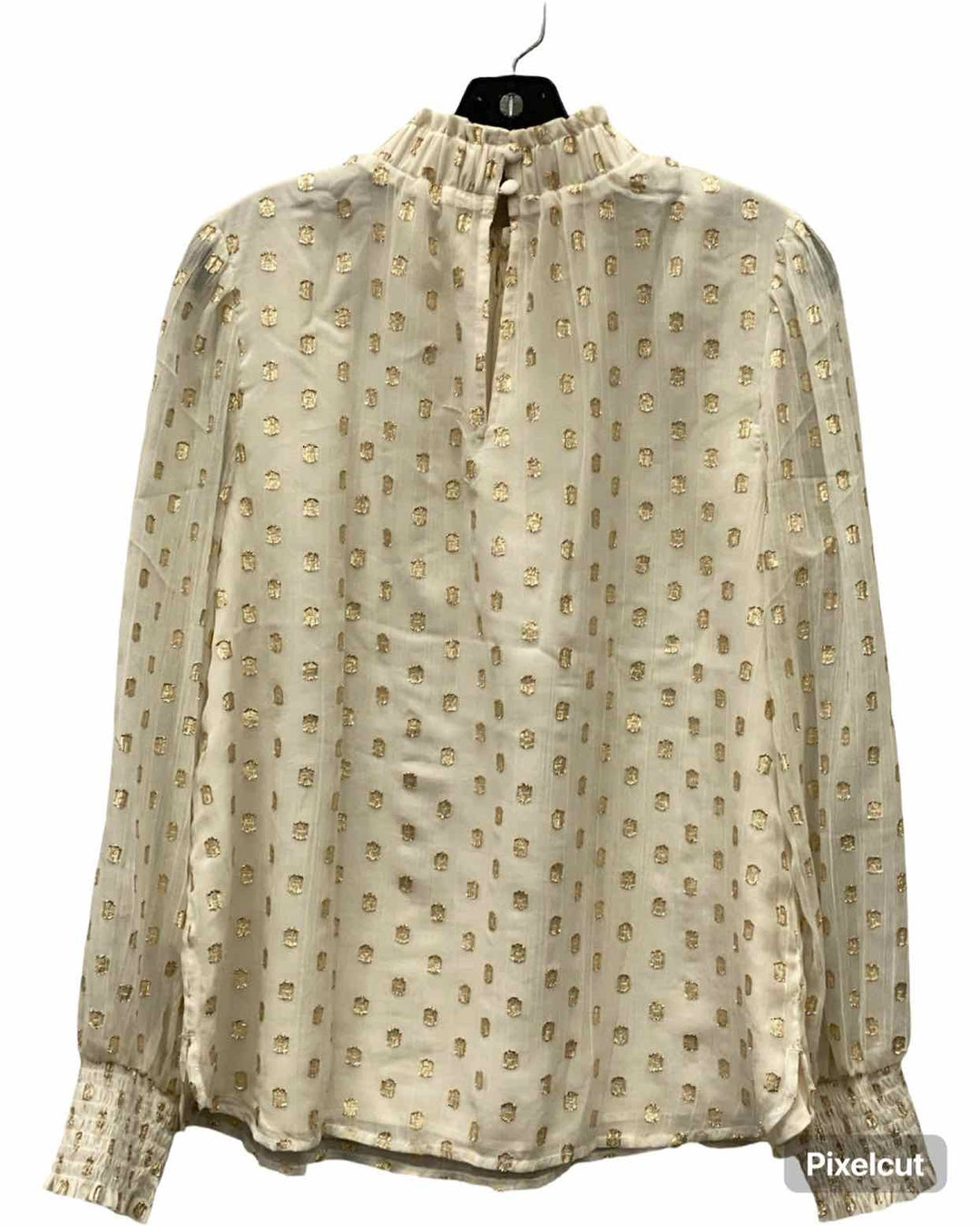 Loft Size M White Long Sleeve Shirts