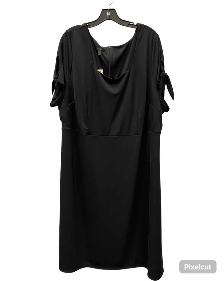 Talbots Size 3X Black Dress