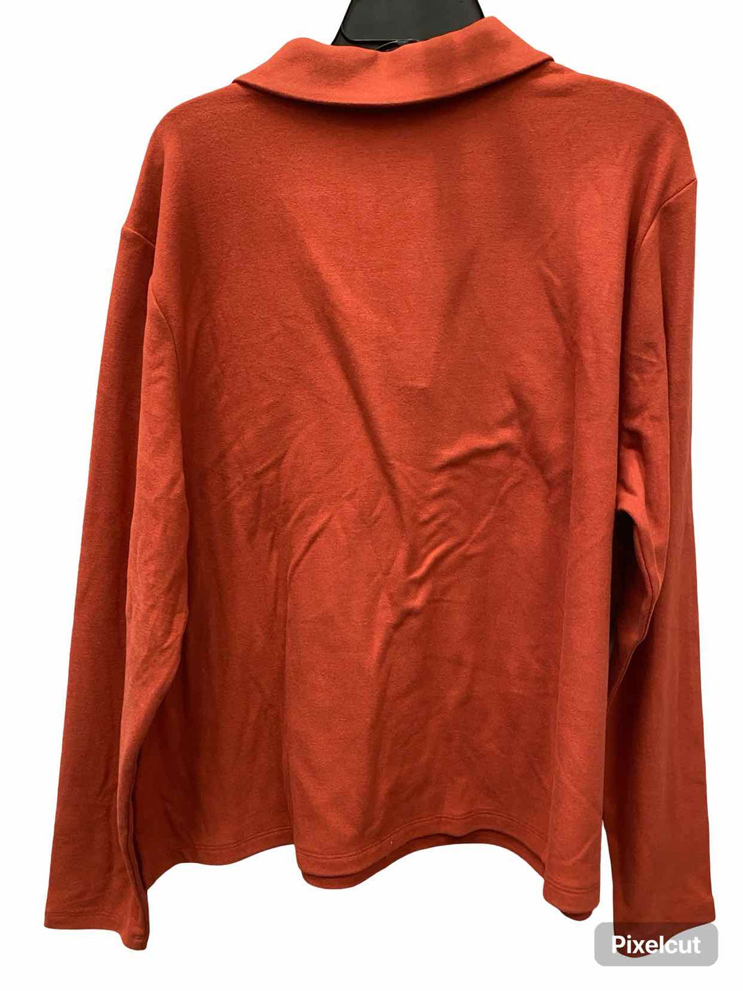 Cabi Size XL Orange Long Sleeve Shirts