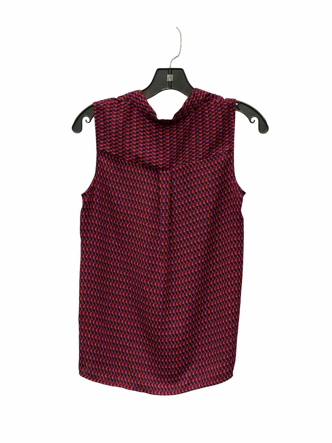 Halogen Size S Purple Orange Print Tank Top