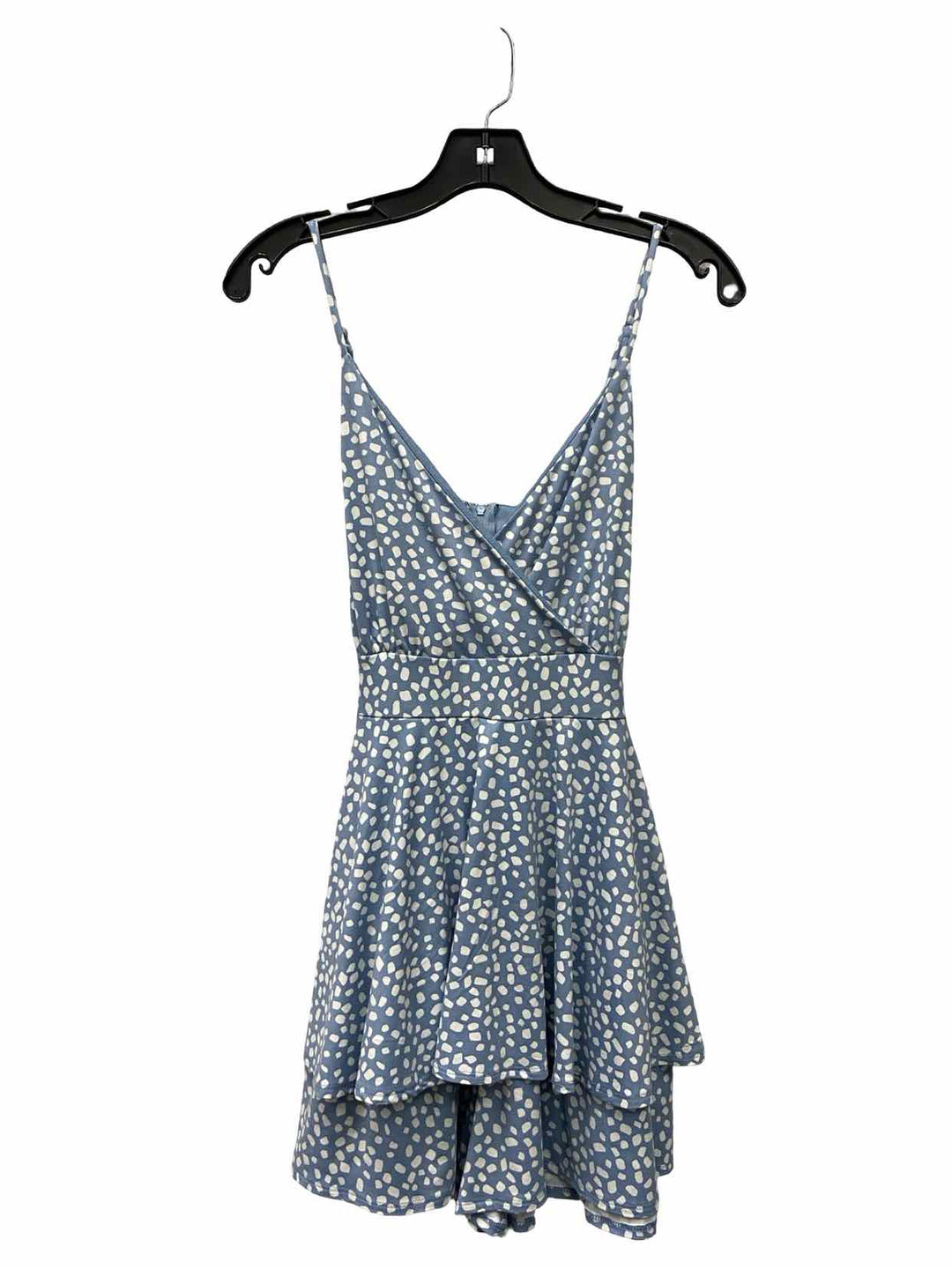 Emerald Sundae Size S Blue White Print Dress