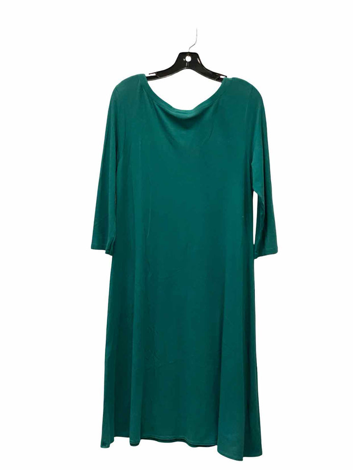 Tignanello Size M Green Dress