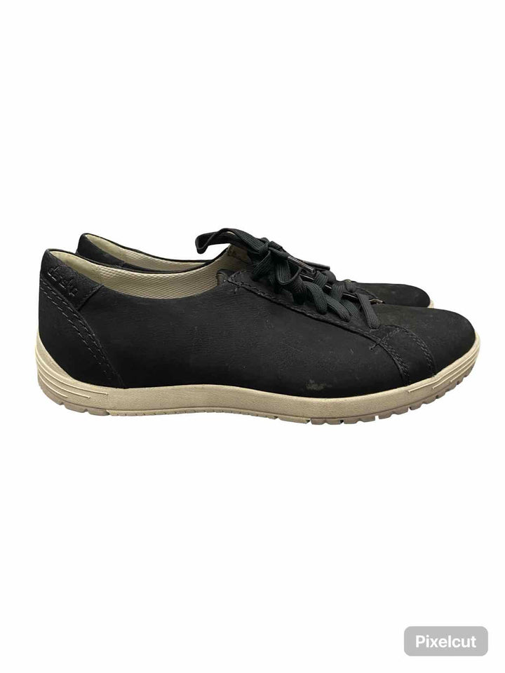 Dansko Shoe Size 42 Black Leather Leela Sneakers