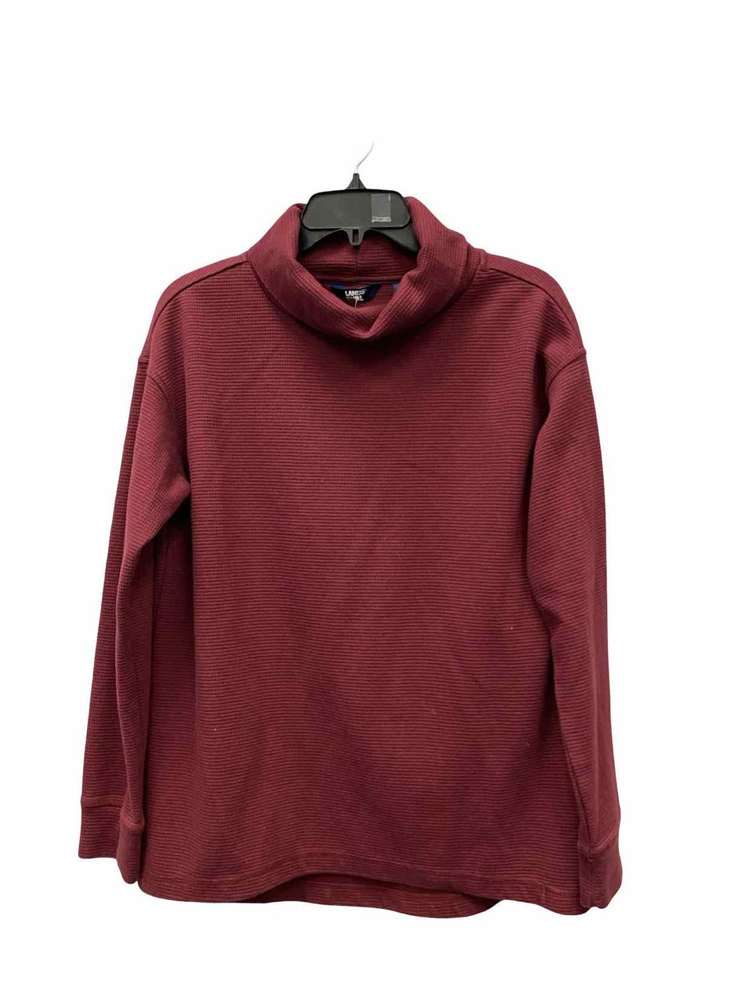 Lands End Size M Maroon Sweater
