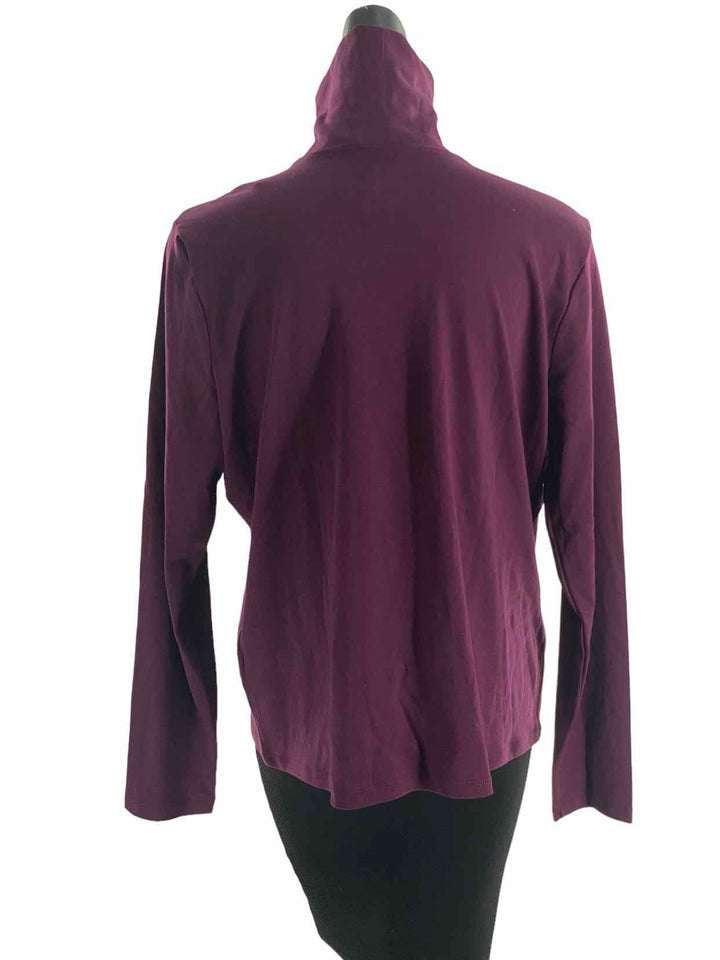 LL Bean Size XL Wine 100% cotton NWT Long Sleeve Shirts