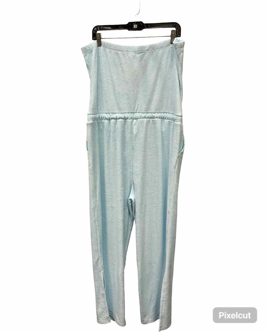 Beyond Yoga Size XL Light Blue Terry Jumpsuit