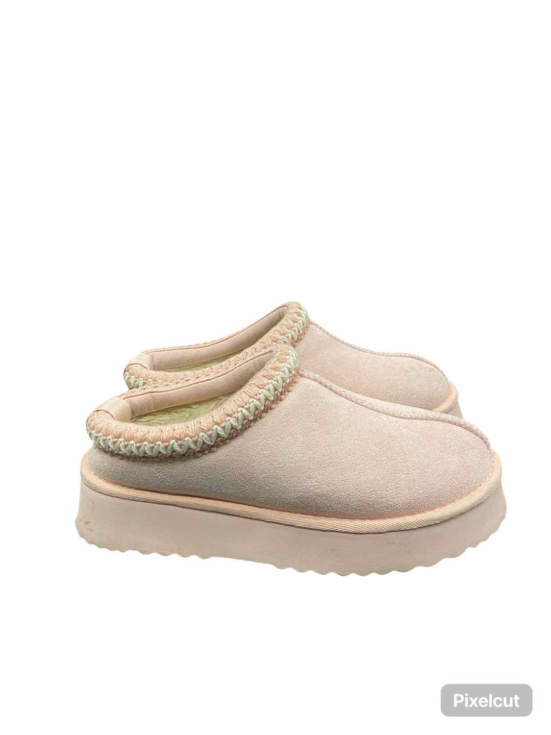 Altar'd State Shoe Size 7 Pink Platform Cloud Slippers