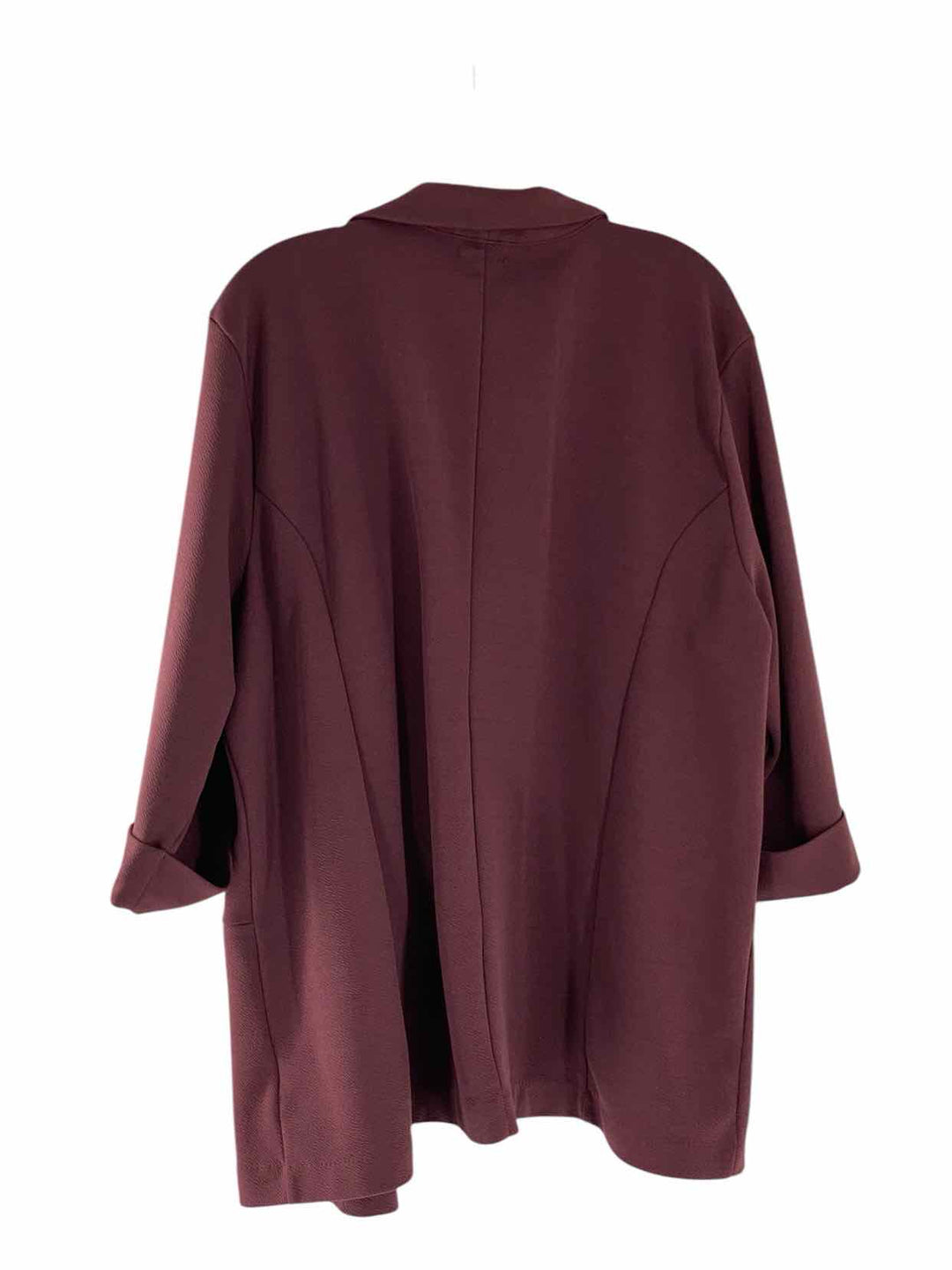 Maurices Size 3X Burgundy Jacket