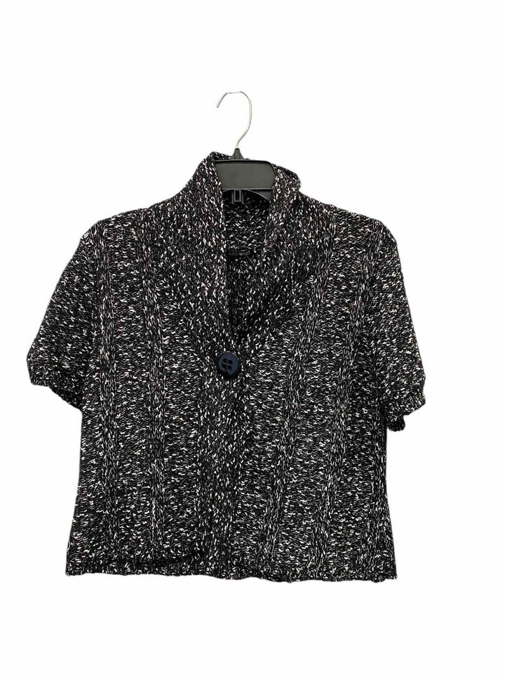 600 West Size M Black White Sweater