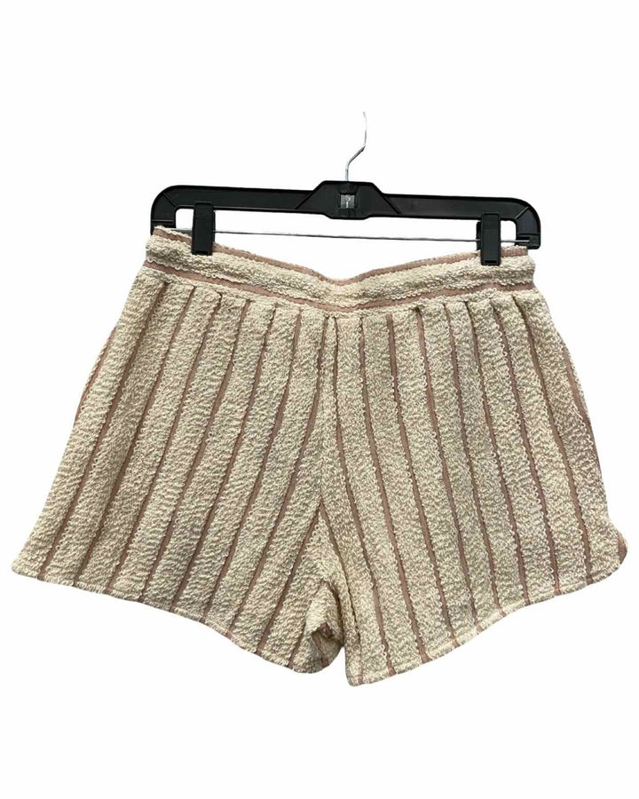 Faherty Brand Size L Tan Pink Stripe Shorts