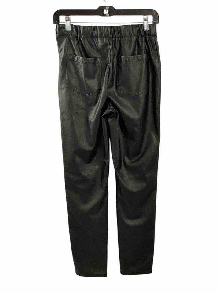 Ichi Size S Black Polyurethane Pants