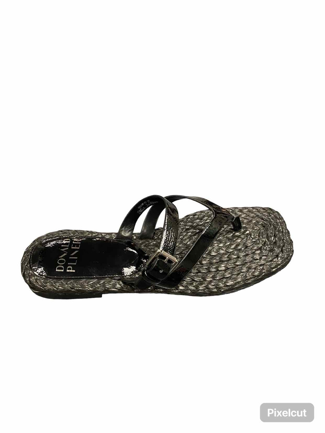 Donald Pliner Shoe Size 8 Black Heathro Sandals