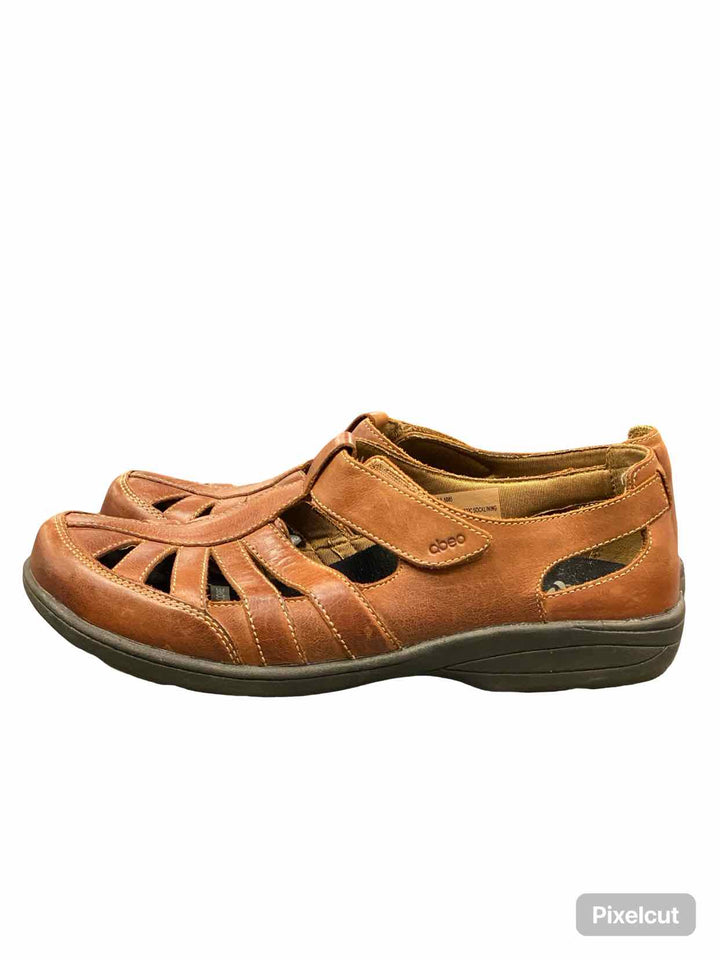 Abeo Shoe Size 8.5 Brown SMART3515 Fisherman Sandals