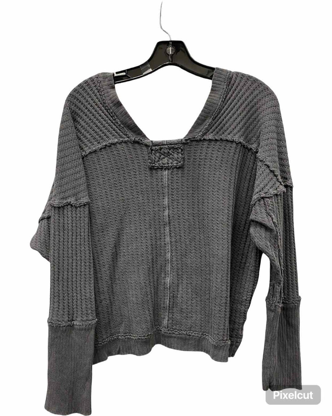 We the Free Size S Grey Long Sleeve Shirts