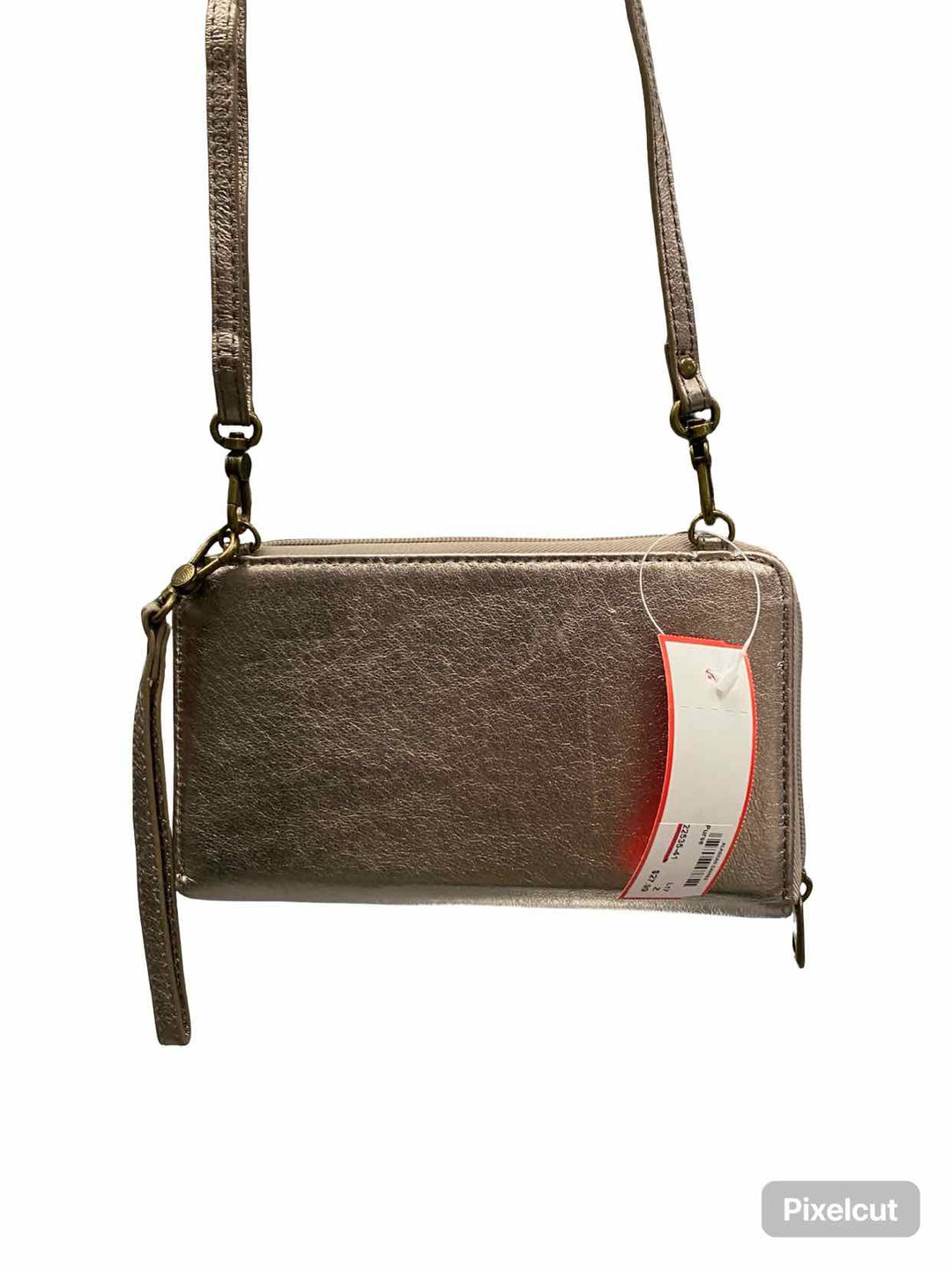 The Sak Silver Iris Smartphone Crossbody Purse