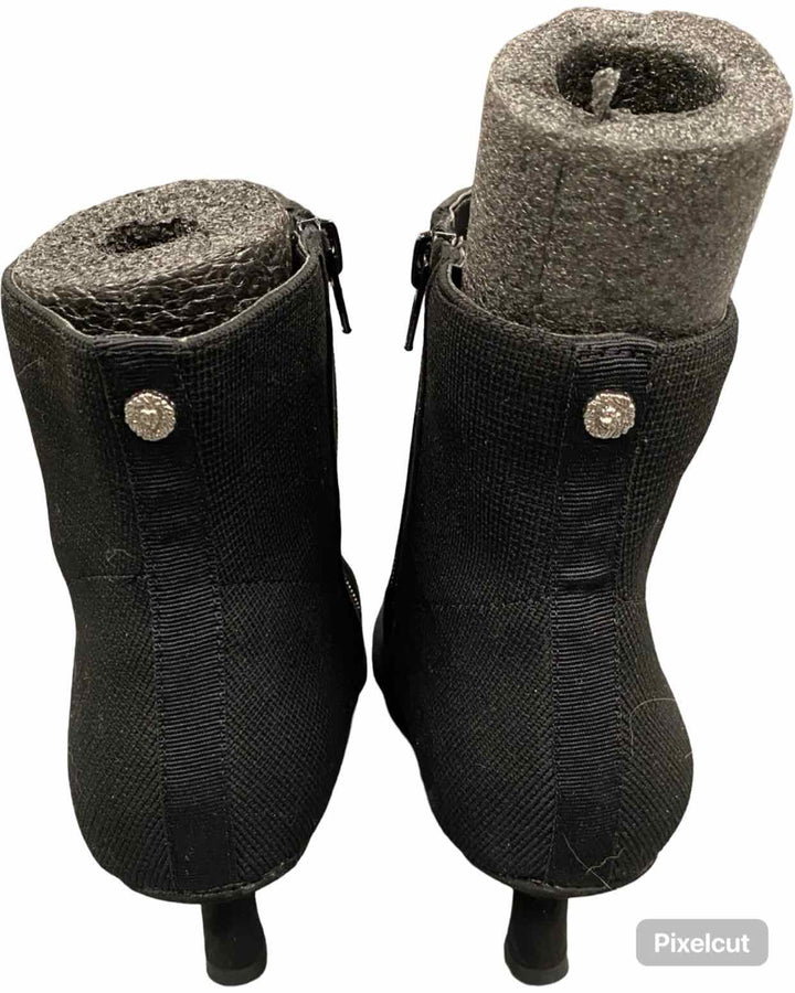 Anne Klein Shoe Size 9 Black Federica Pointed Toe Boots(Ankle)