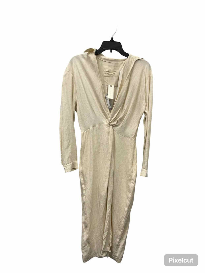 Anthropologie Size 4 Beige Dress