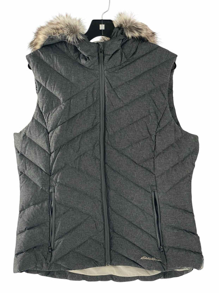 Eddie Bauer Size XL Gray Vest (Outdoor)