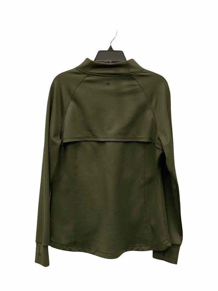 Unknown Brand Size L Green Athletic Long Sleeve