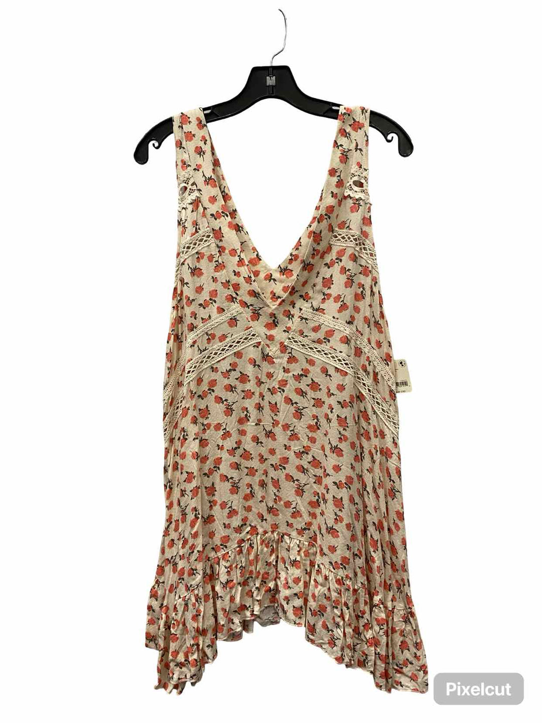 Intimately by FP Size M Beige Roses Tank Top