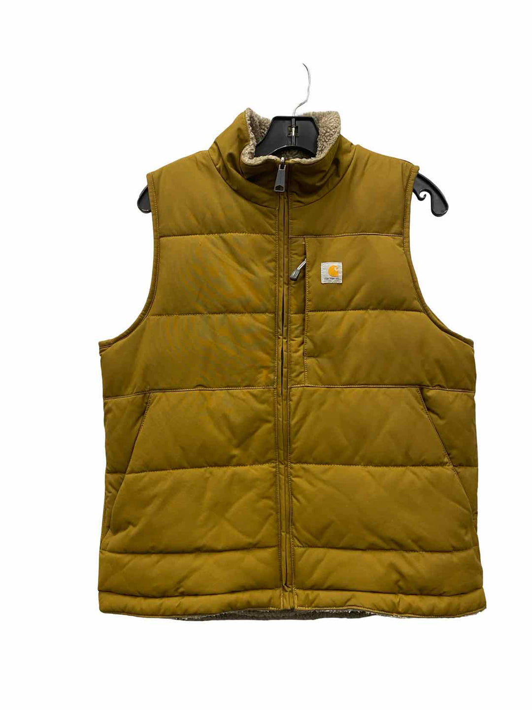 Carhartt Size S Gold Fleece Lined Vest (Outdoor)