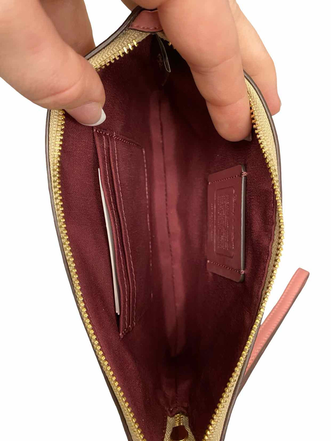 COACH Lt Khaki/Multi NWT Wallet