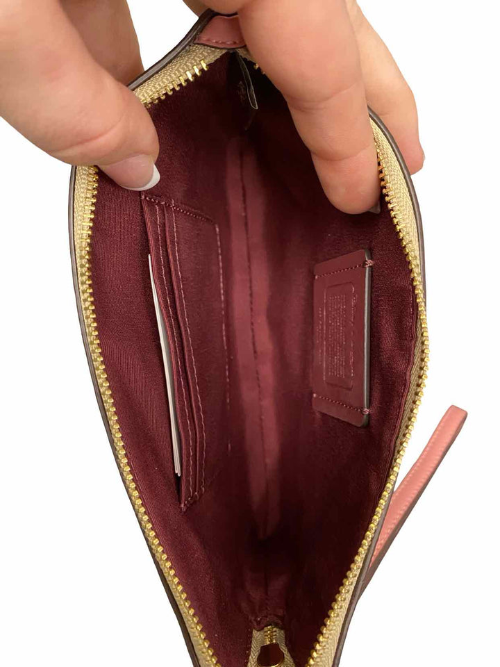 COACH Lt Khaki/Multi NWT Wallet