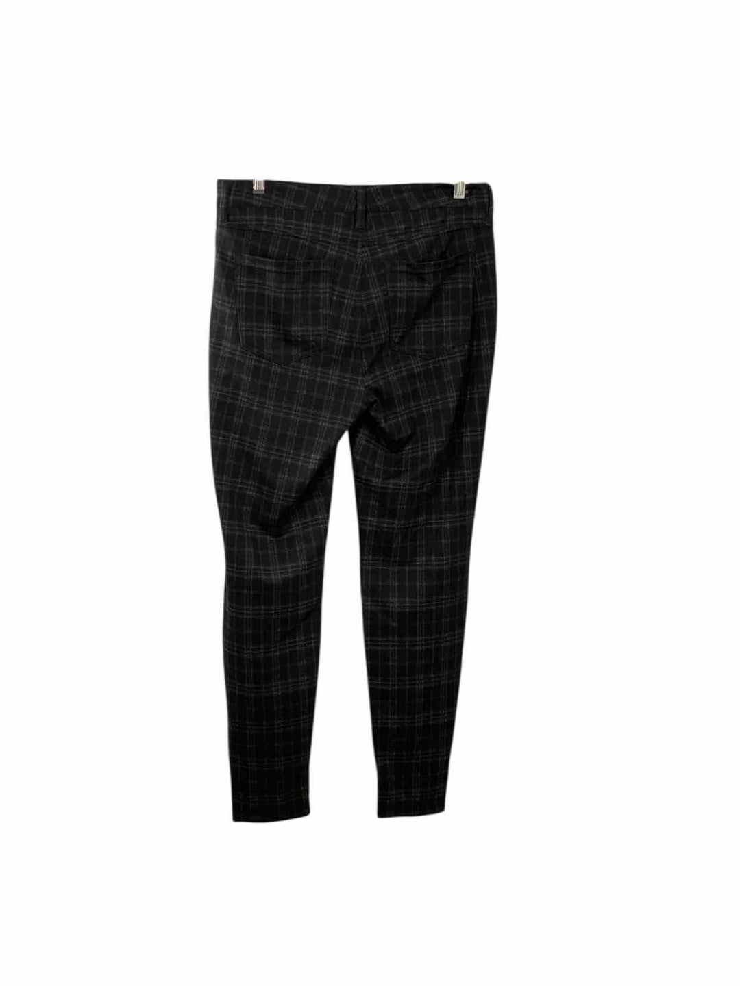 Liverpool Size 10 Black Plaid Pants