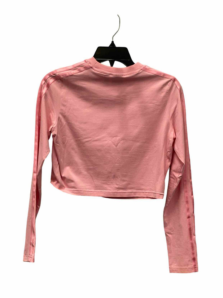 Adidas Size M Pink Athletic Long Sleeve