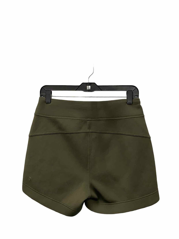 Lululemon Size 6 Green Athletic Shorts
