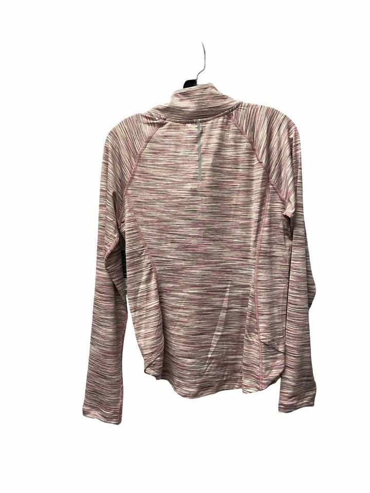 90 Degrees by Reflex Size M Pink Athletic Long Sleeve