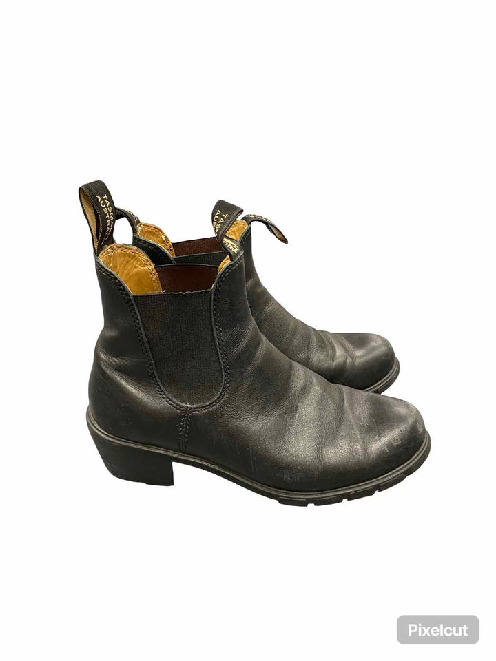 Blundstone Shoe Size 8.5 Black Leather Series #1671 Boots(Ankle)